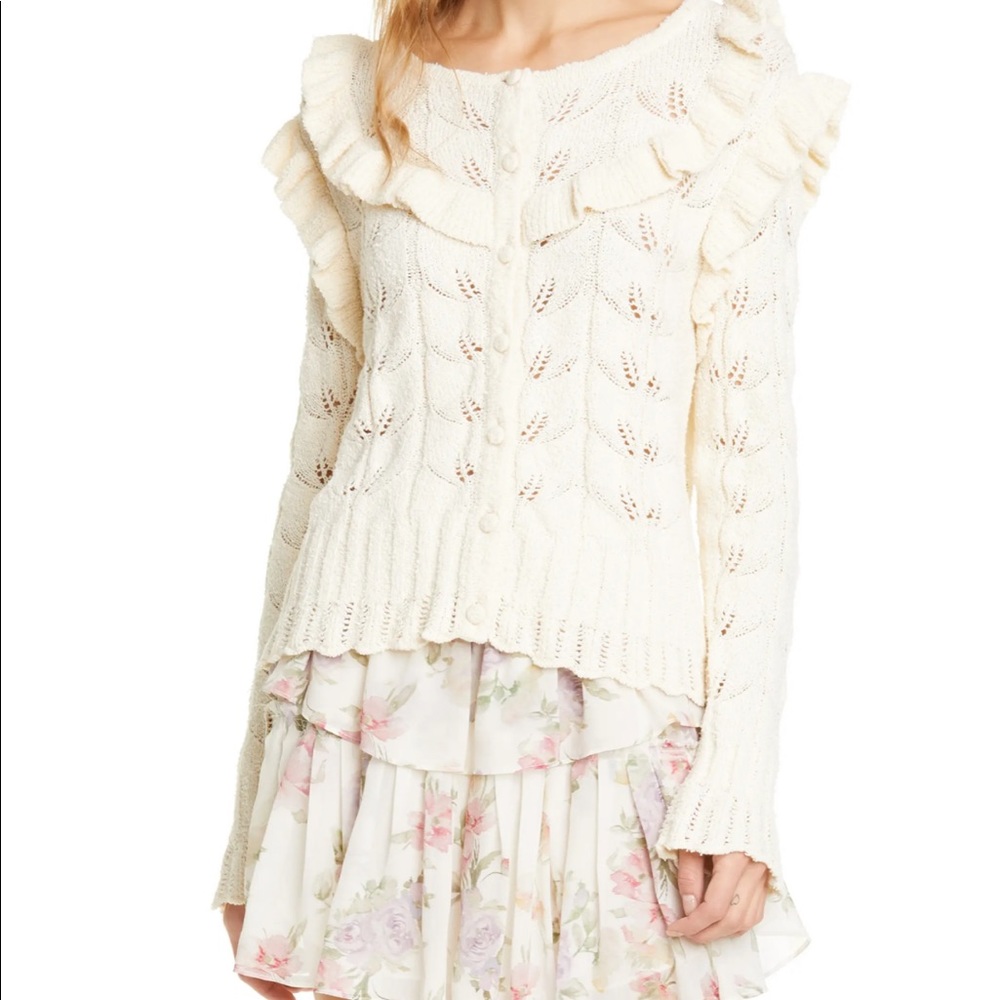 LOVESHACKFANCY Sweater Cardigan